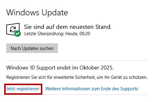 Windows 10 Update - Einstellungen Windows 10 Update - Einstellungen